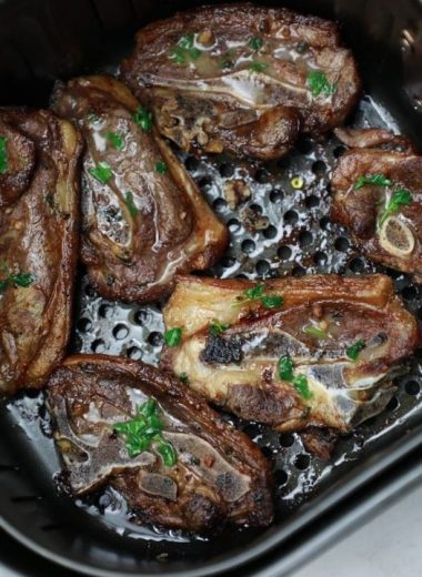 Air fryer Lamb chops