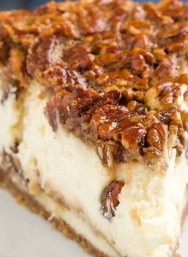 Keto Pecan Pie Cheesecake