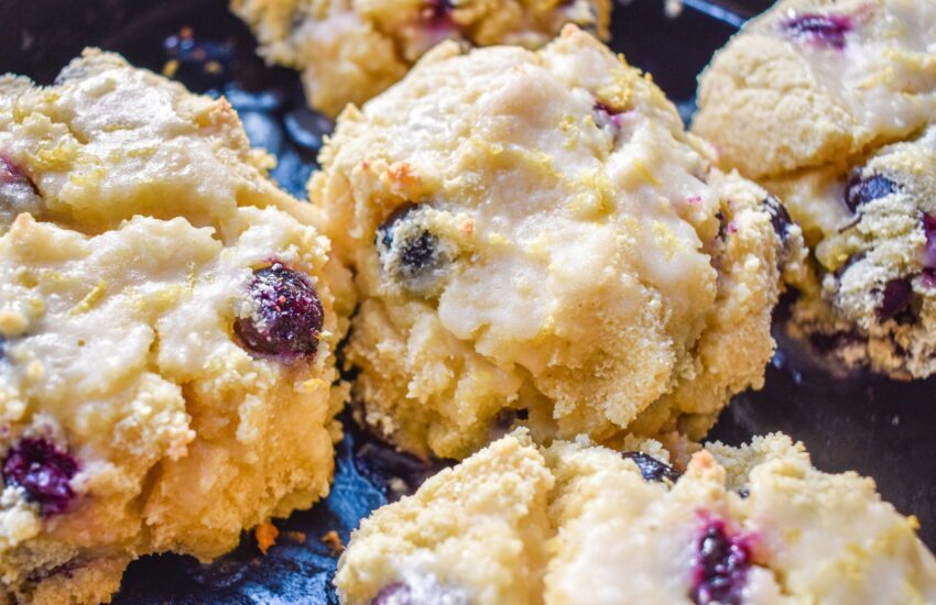 keto Blueberry Biscuits