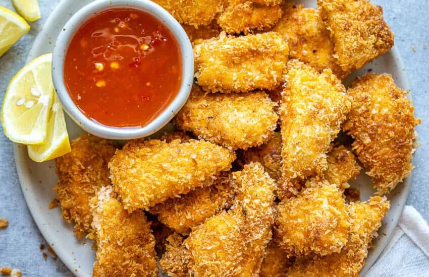Air Fryer Chicken Nuggets EasyKeto4U