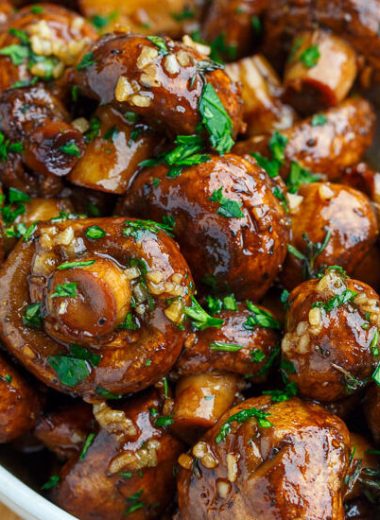 Air Fryer Roasted mushroom