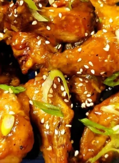 AIR FRYER KOREAN CHICKEN WINGS