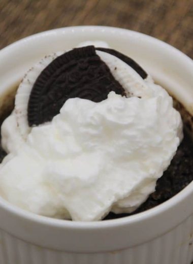 AIR FRYER OREO MUG CAKE