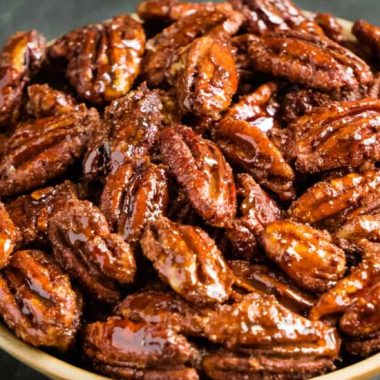 Air Fryer Candied Pecans Recipe