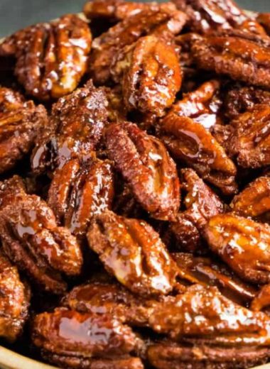 Air Fryer Candied Pecans Recipe