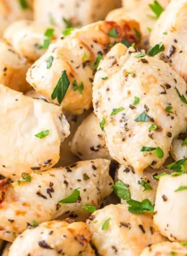 Air Fryer Lemon Chicken Bites