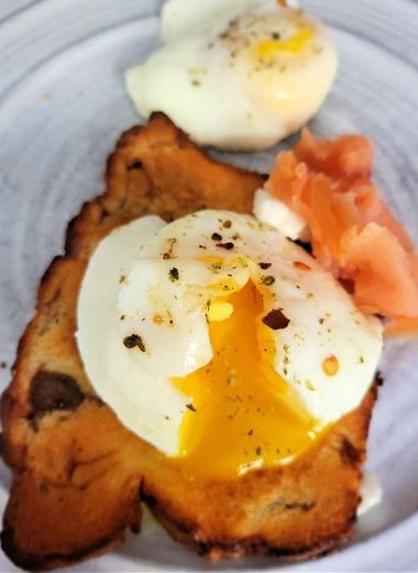 Air Fryer Poached eggs