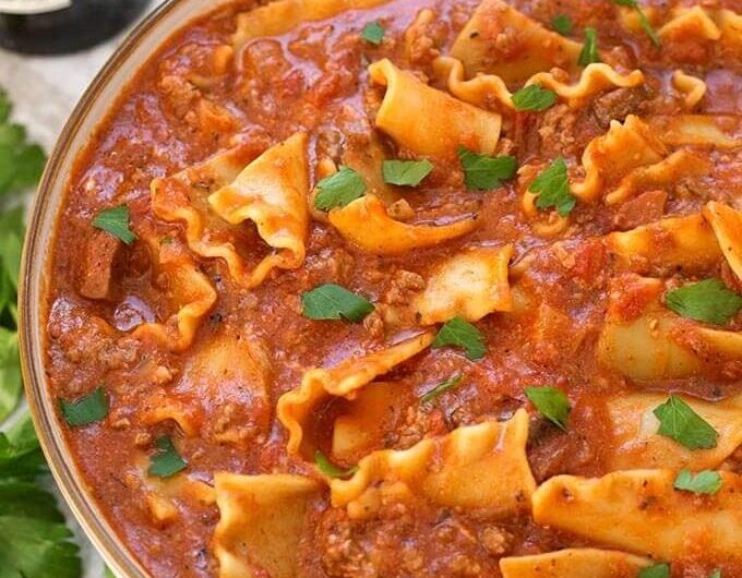 Instant pot Lasagna Soup