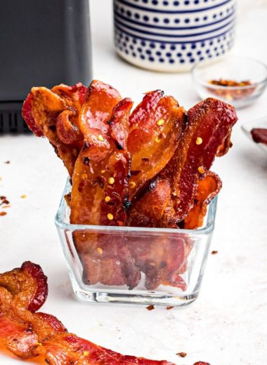 Air Fryer Candied Bacon