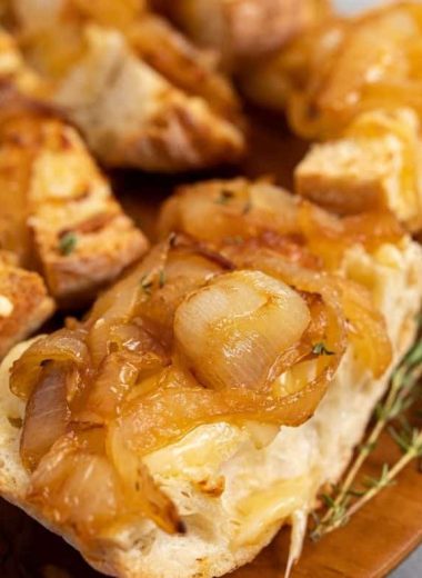 Air Fryer French Onion Cheese Bread