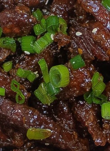 Air Fryer Mongolian Beef