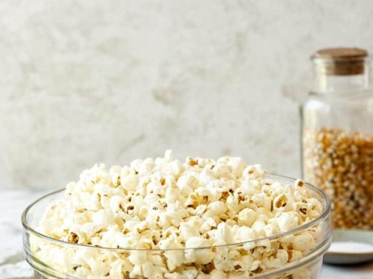 Air Fryer Popcorn