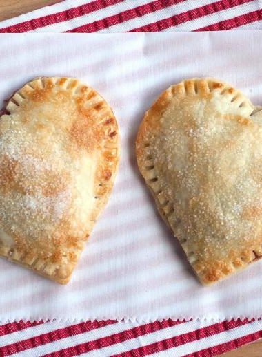 Heart Shaped Cherry Hand Pies