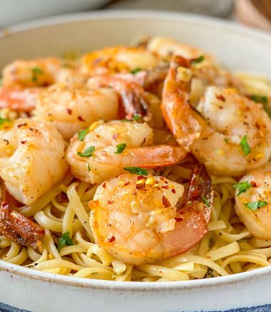 Shrimp Scampi With Pasta