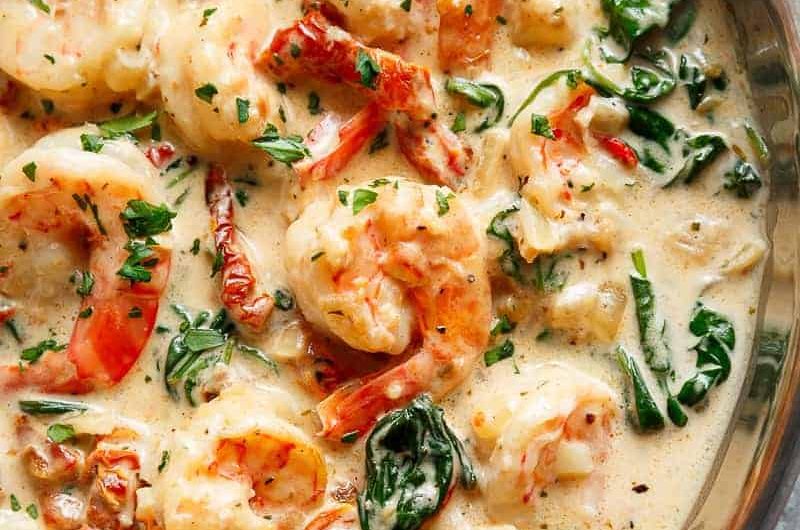 Creamy Tuscan Shrimp