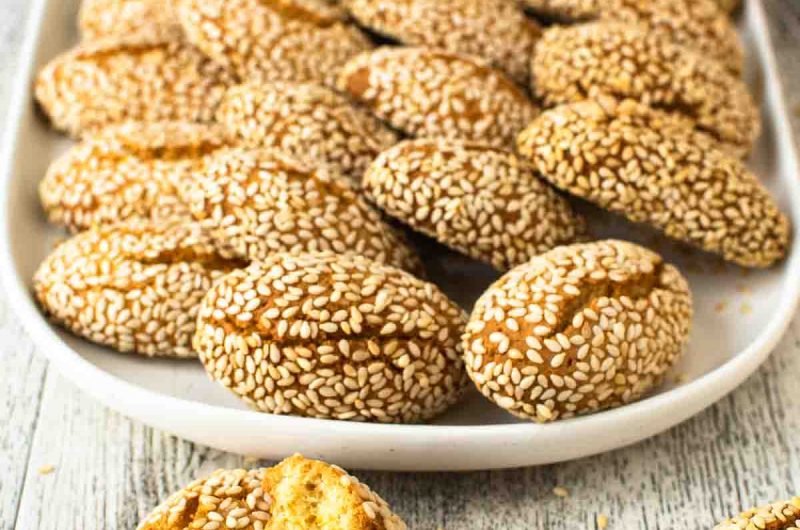 Italian Sesame Cookies Recipe