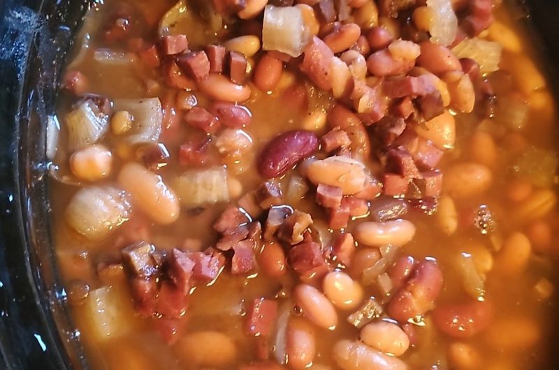Slow Cooker 15 Bean Soup Recipe