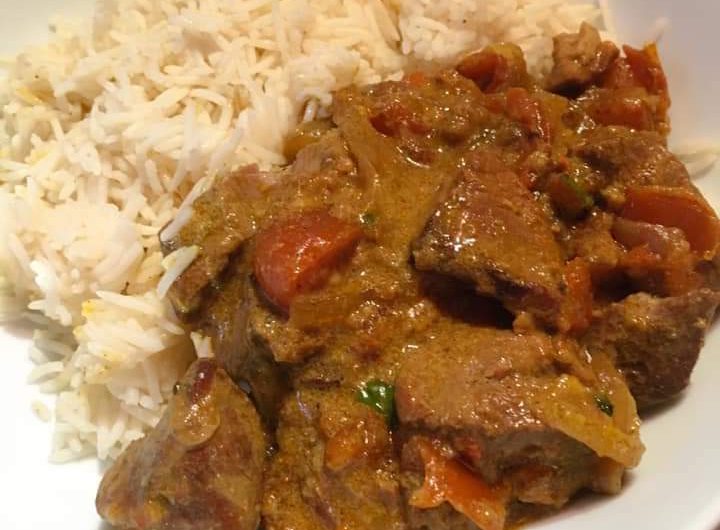 Slow cooker Lamb Curry