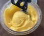 Glace à la pêche maison avec la Ninja Creami