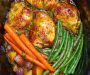 Slow Cooker Honing-Knoflookkip
