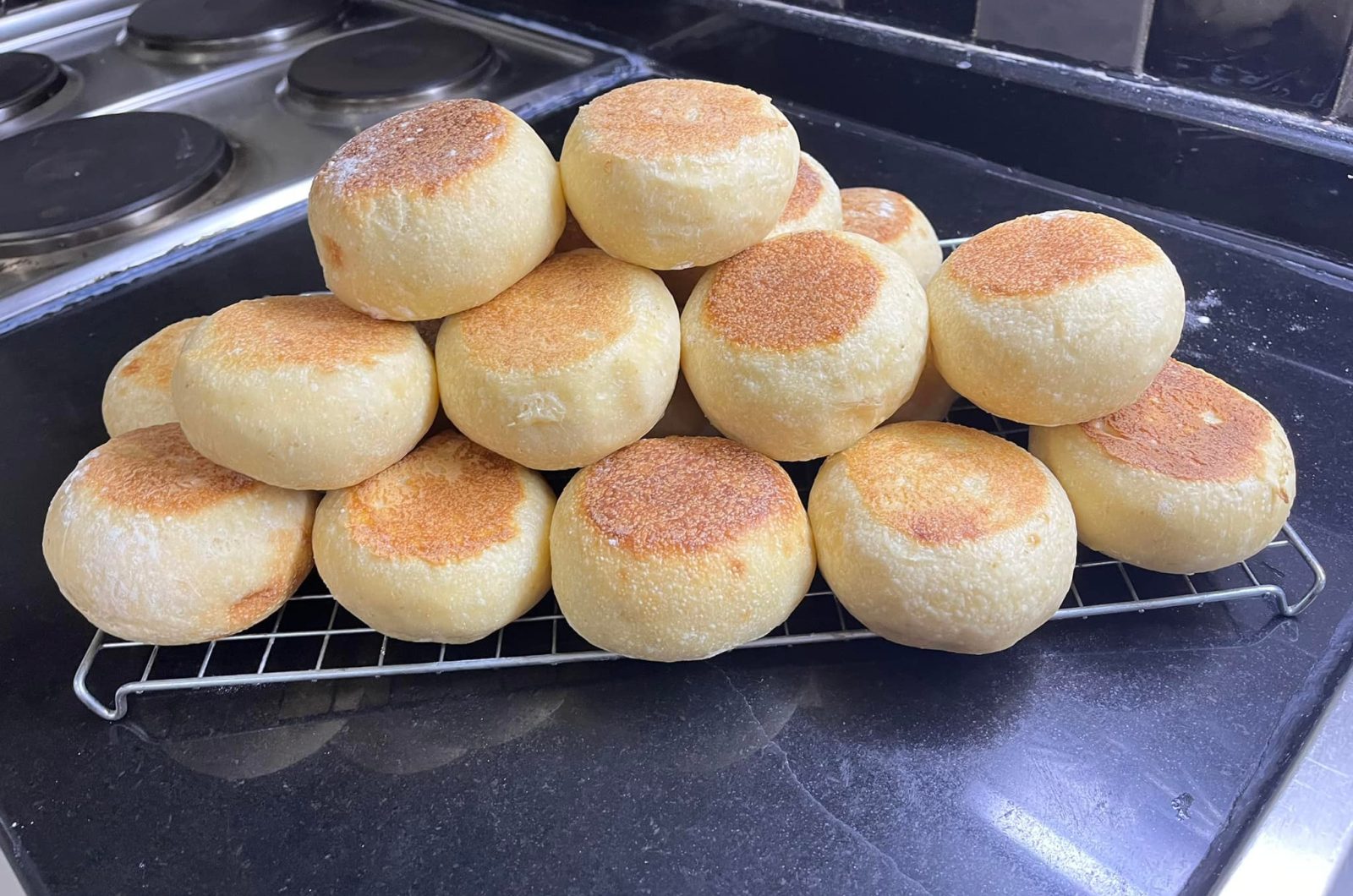 Easy Gluten Free English Muffins