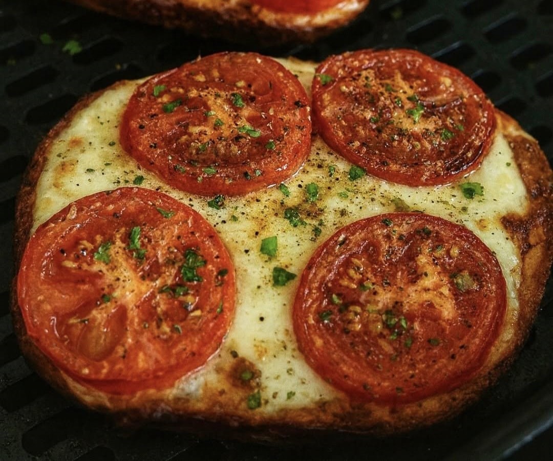 Air Fryer Tomato Melt