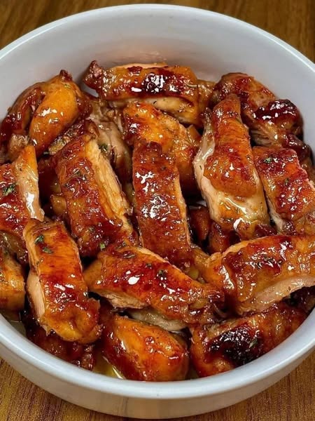 Air Fryer Teriyaki Honey Glaze Chicken