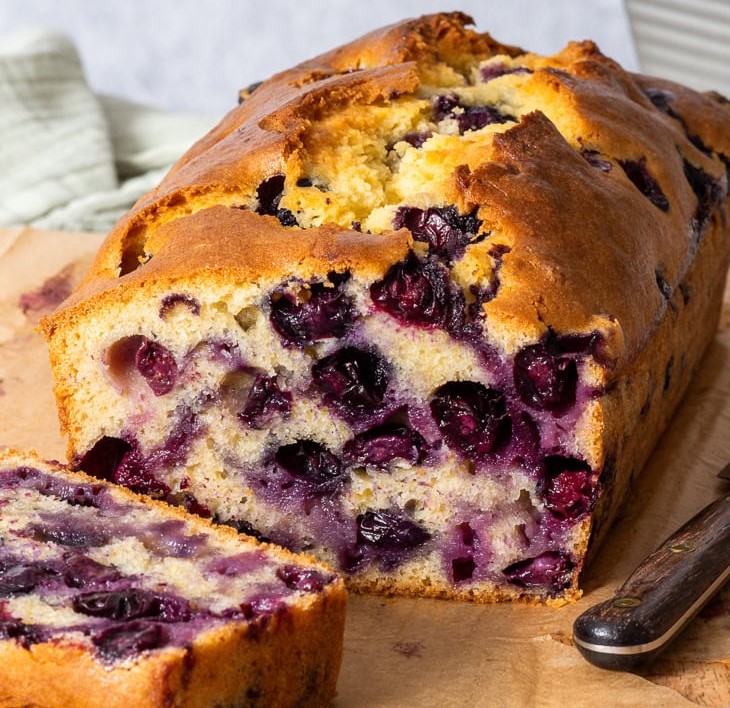 Gluten-Free Blueberry Loaf Cake