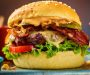Air Fryer Smash Burgers with Cheese & Bacon