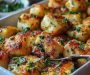 Lemon Garlic Chicken Bites