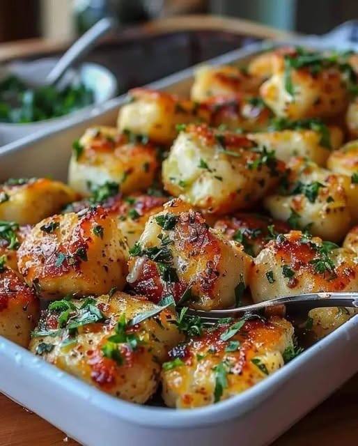Air Fryer Lemon Garlic Chicken Bites