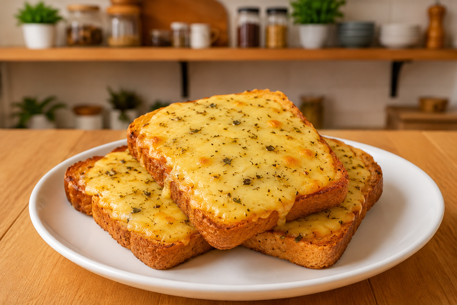 Air Fryer 3-Ingredient Cheese Toast