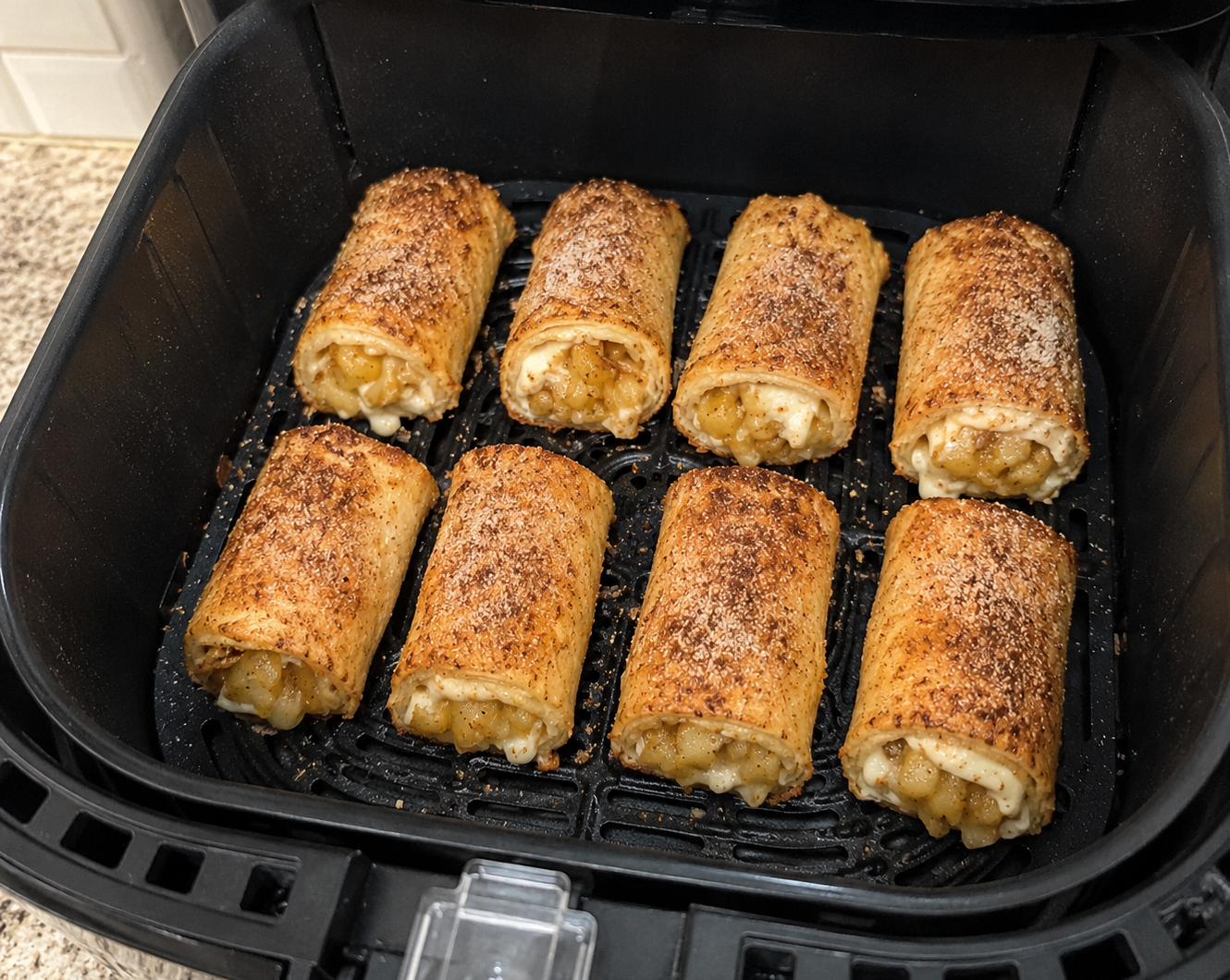 Air Fryer Apple Pie Roll Ups