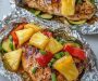 Teriyaki Pineapple Chicken Foil Packets