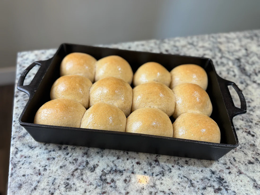 Fresh Milled Flour Rolls