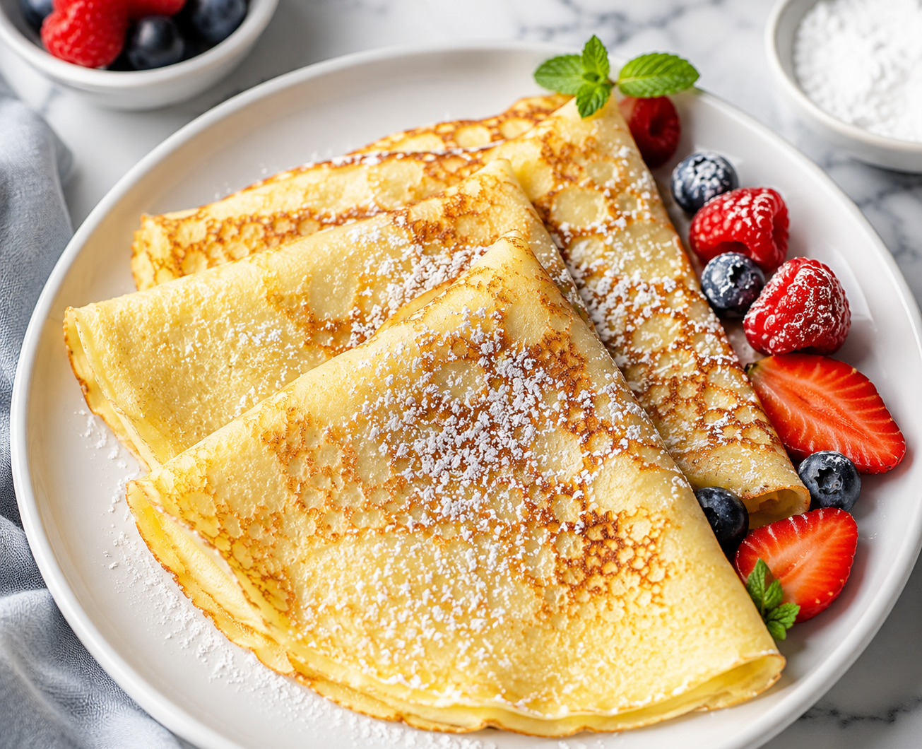 Coconut Flour Keto Crepes