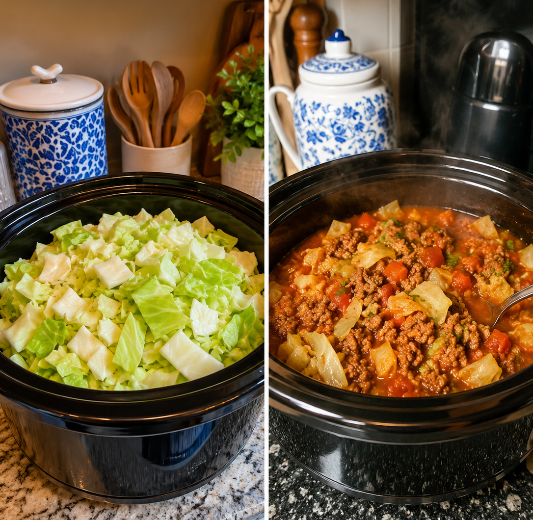 Cabbage Soup with Hamburger