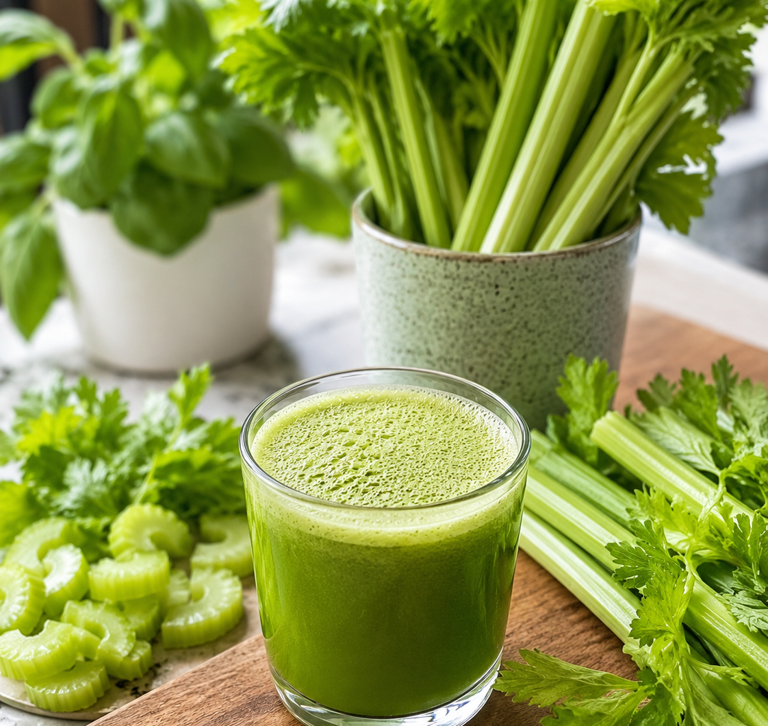 Fresh Celery Detox Juice