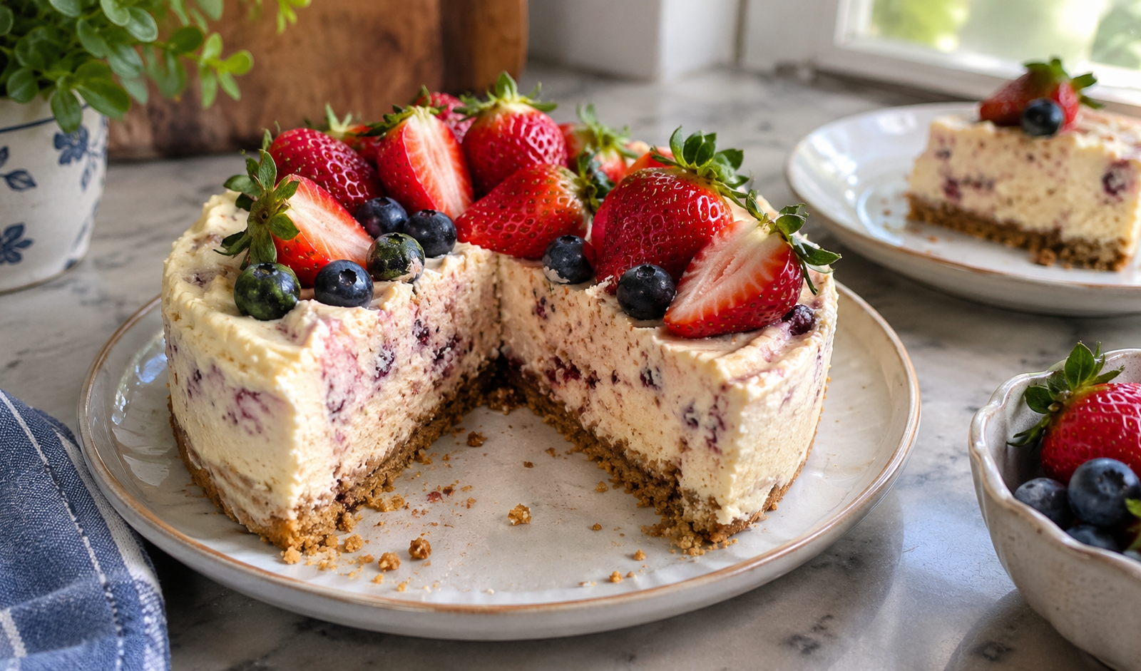 Strawberry Cheesecake High Protein