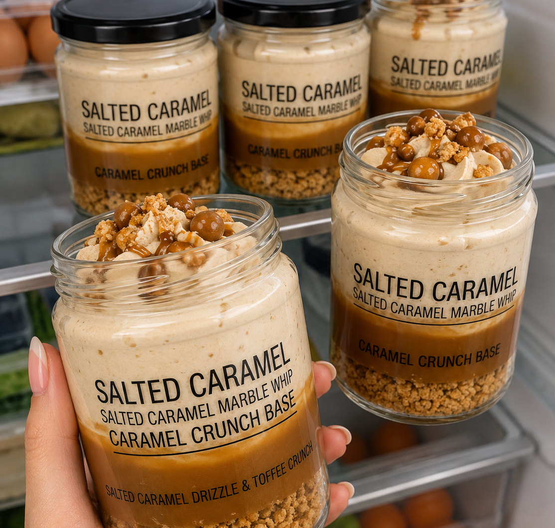 No-Bake Salted Caramel Cheesecake Cups