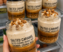 No-Bake Salted Caramel Cheesecake Cups