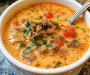 Creamy Sausage and Pepper Soup
