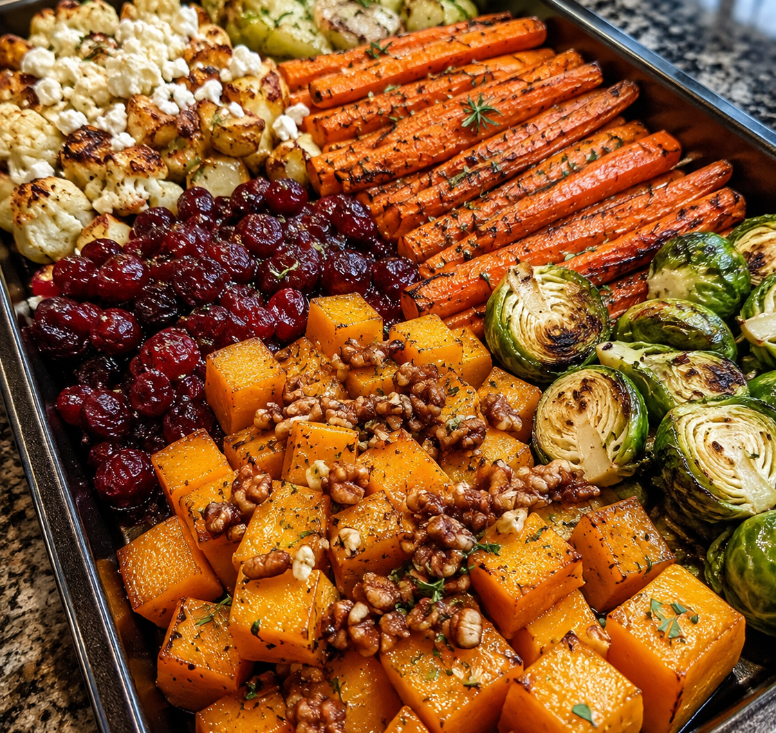 Keto Caramelized Butternut Squash, Carrots
