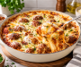 Cheesy Baked Meatball & Potato Casserole