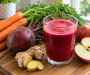 Healthy Apple Carrot Beetroot & Ginger Juice