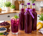 Healthy Purple Cabbage and Blueberry Juice Recipe